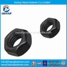 China Supplier High Stength Black Finished Nuts